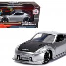 Nissan 370Z Silver with Black Hood "Fast & Furious" Series 1/32 Diecast Model Car by Jada Nissan 370Z Silver with Black Hood "Fast & Furious" Series 1/32 Diecast Model Car by Jada