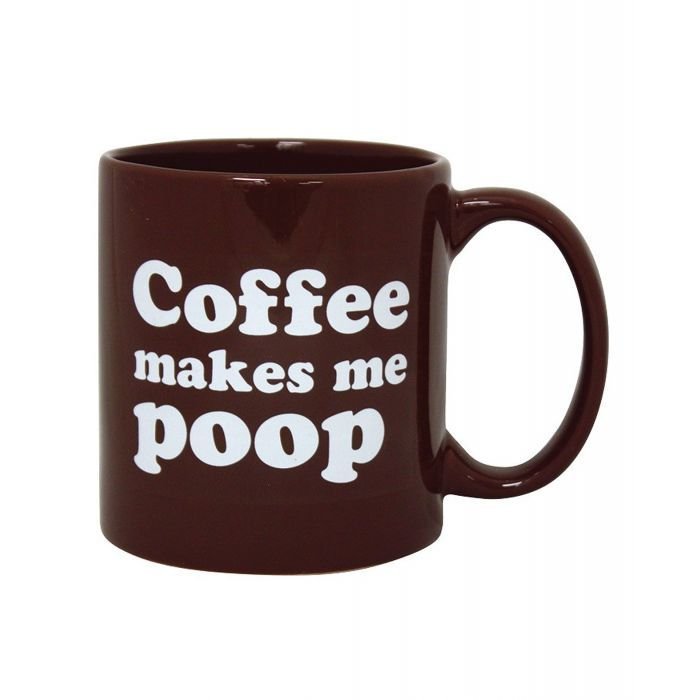 Attitude Mug Coffee Makes Me Poop - 22 oz