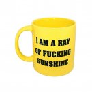 Attitude Mug I am a Ray of F*cking Sunshine - Yellow