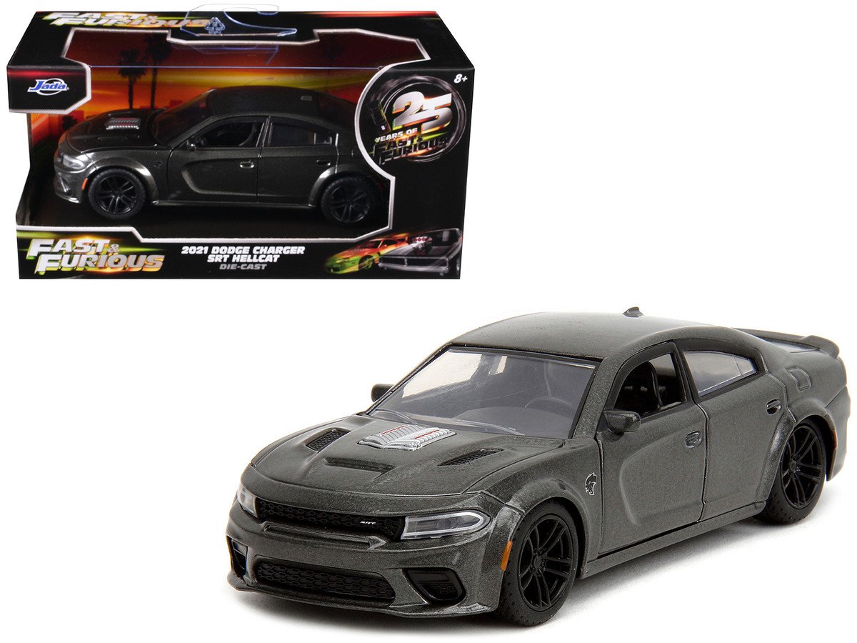 2021 Dodge Charger SRT Hellcat Gray 1/32 Jada Fast X Fast & Furious Diecast