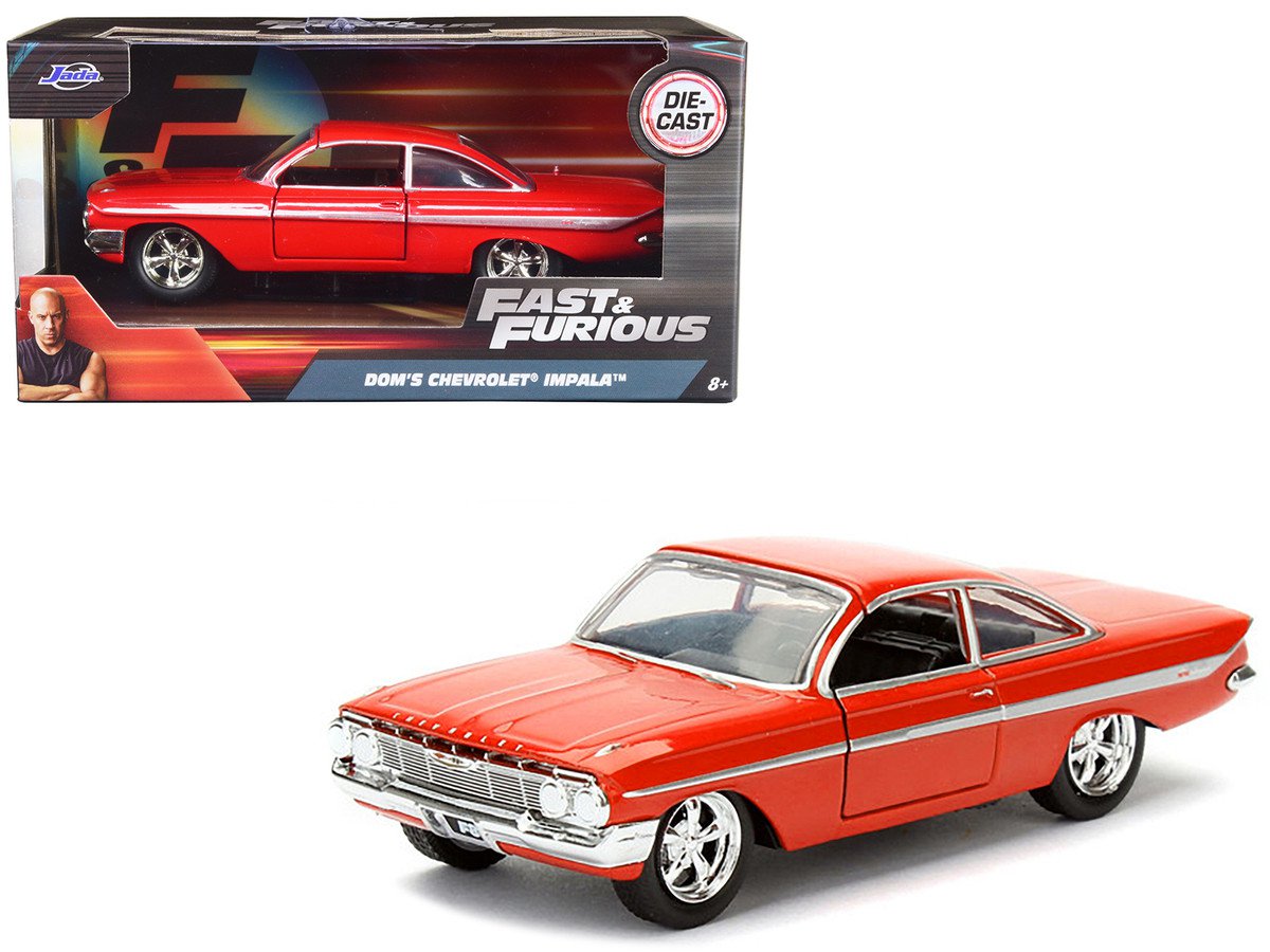 Dom Chevy Impala Red 1/32 Jada Fast & Furious F8 Diecast Car