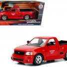 Brian Ford F-150 SVT Lightning Red 1/24 Jada Fast & Furious Diecast Truck
