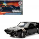 Dom Plymouth GTX Black Silver Stripes 1/32 Jada Fast & Furious F8 Diecast