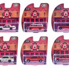 "Fire & Rescue" Series #5 Set of 6 Cars 1/64 Diecast Model Cars by Greenlight
