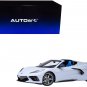 2020 Chevrolet Corvette C8 Stingray Ceramic Matrix Gray Metallic 1/18 Model Car by Autoart