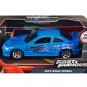 Mia's Acura Integra Light Blue with Graphics "Fast & Furious" Movie 1/32 Diecast Model Car by Jada