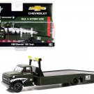 1968 Chevy C60 Flatbed Truck #68 Green 1/64 M2 Machines Maj G Action Line
