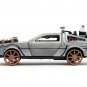 DeLorean Train Wheel Time Machine 1/32 Jada Back to the Future Part III Diecast