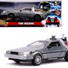 DeLorean Flying Time Machine w/ Lights 1/24 Jada Back to the Future II Diecast