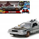DeLorean Train Wheel Time Machine w/ Lights 1/24 Jada Back to the Future III