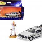 DMC DeLorean Time Machine w/ Doc Brown Corgi Back to the Future Diecast