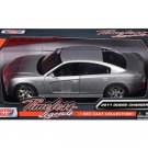 2011 Dodge Charger R/T Hemi Silver 1/24 Diecast Model Car by Motormax
