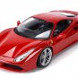 Ferrari 488 GTB Red 1/18 Diecast Model Car by Bburago