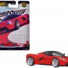 Ferrari LaFerrari Red Black Top Hot Wheels Euro Speed Diecast Car