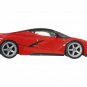 Ferrari LaFerrari Red Black Top Hot Wheels Euro Speed Diecast Car