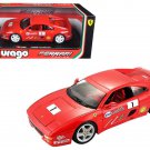 Ferrari F355 Challenge Red 1/24 Diecast Model Car by Bburago