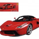 Ferrari LaFerrari F70 Red Black Top 1/18 Bburago Signature Series Diecast
