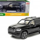 Toyota Land Cruiser Black Metallic 1/24 Diecast Model Car