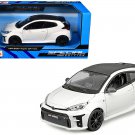 2021 Toyota GR Yaris White with Carbon Top "Special Edition" Series 1/24 Diecast Model Car by Maisto