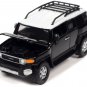 2007 Toyota FJ Cruiser Black White Top 1/64 Johnny Lightning Diecast