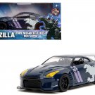 2009 Nissan GT-R R35 Ben Sopra Blue 1/32 Jada Godzilla Hollywood Rides
