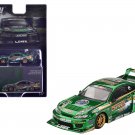 Nissan Silvia S15 LB Super Silhouette Green 1/64 Mini GT Fausto Racing