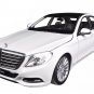 Mercedes Benz S Class with Sunroof White "NEX Models" 1/24 Diecast Model Car by Welly