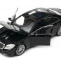 Mercedes Benz S Class with Sunroof Black "NEX Models" 1/24 Diecast Model Car by Welly