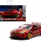 2016 Chevrolet Camaro "Iron Man" Theme "Marvel" Series 1/32 Diecast Model Car by Jada 2016 Chevrolet Camaro "Iron Man" Theme "Marvel" Series 1/32 Diecast Model Car by Jada