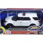 2015 Ford Police Interceptor Utility 1/24 Motormax Lights & Sounds Diecast