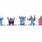 Set of 12 Diecast Figures "Disney's Stitch" Franchise "Nano Metalfigs" Series Diecast models by Jada