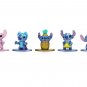 Set of 12 Diecast Figures "Disney's Stitch" Franchise "Nano Metalfigs" Series Diecast models by Jada