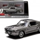 1967 Ford Mustang Eleanor Gray 1/43 Greenlight Diecast Car 1967 Ford Mustang Eleanor Gray 1/43 Greenlight Diecast Car