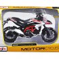 2013 Ducati Hypermotard SP White Red Black 1/12 Maisto Motorcycle Model