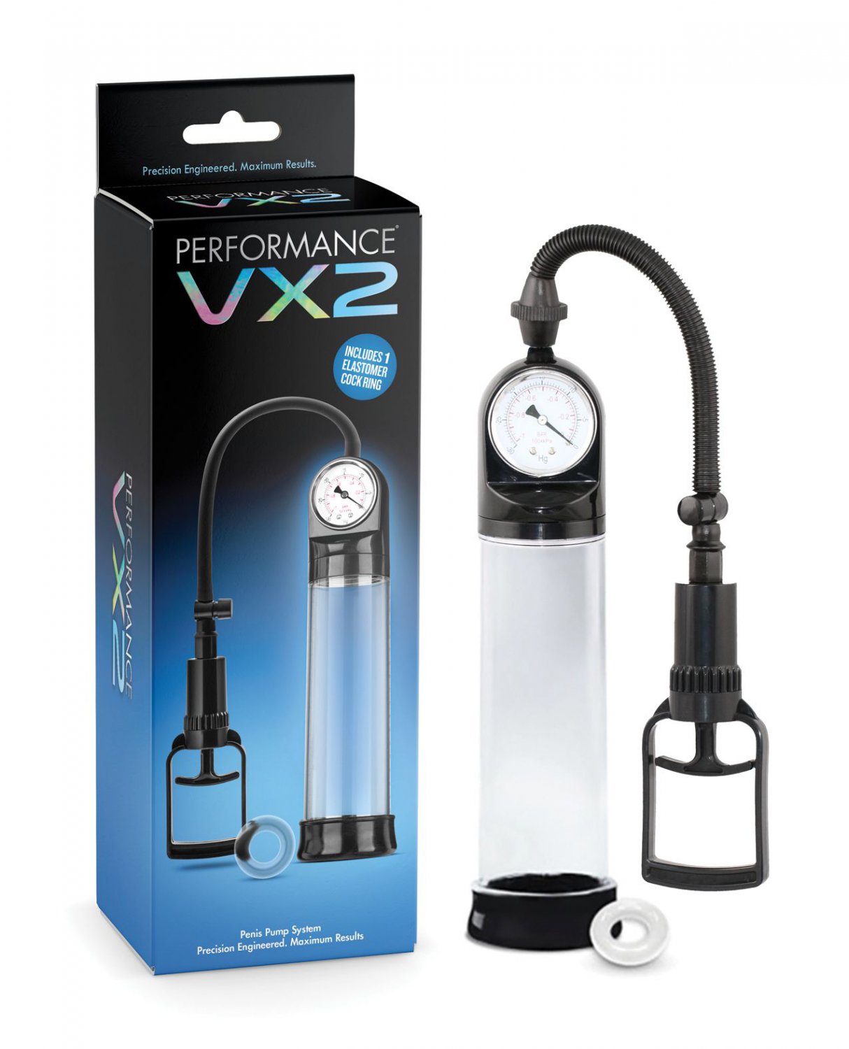 Blush Performance VX2 Male Enhancement Pump System Clear Vacuum Pump