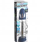 Pump Worx Max Boost Pro Vacuum Penis Pump Blue Clear