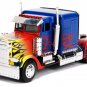 Optimus Prime Transformers 1/32 Diecast Truck with Robot Jada