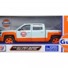 2017 Chevy Silverado 1500 LT Z71 Gulf Oil 1/27 Diecast Truck Motormax
