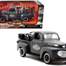 1948 Ford F-1 Pickup & 1942 Harley WLA Flathead 1/24 Diecast Set