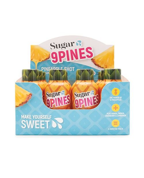 Sugar Splash 9Pines Self Sweetener 12 Piece Display
