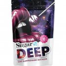 Sugar Splash Deep Gag Suppressing Purple Razz Suckers 10 Piece Pack