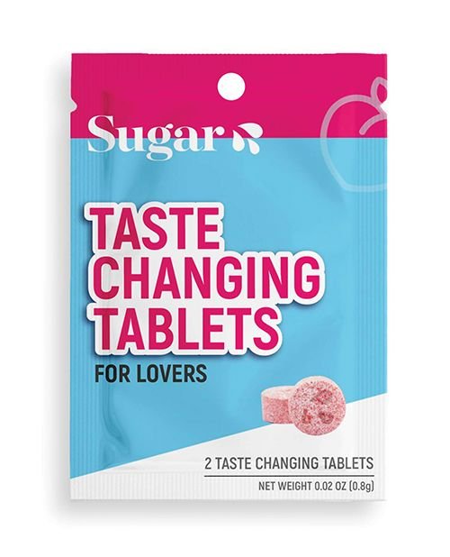 Sugar Splash Taste Changing Tablets 2 Count Sachet