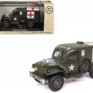 Dodge WC54 Ambulance US Army 1/43 Diecast Model Dodge WC54 Ambulance US Army 1/43 Diecast Model