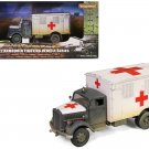 Opel Blitz Kfz 305 Ambulance German Army Gray White 1/32 Diecast