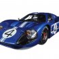 1967 Ford GT Mk IV #4 Ruby Hulme Le Mans 1/18 Diecast Shelby