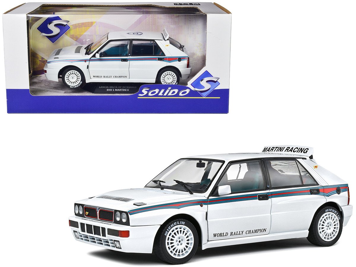 1992 Lancia Delta HF Integrale Evo 1 Martini Racing 1/18 Diecast Solido