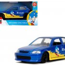 1997 Honda Civic Type R Sonic the Hedgehog 1/32 Diecast Jada