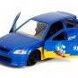 1997 Honda Civic Type R Sonic the Hedgehog 1/32 Diecast Jada