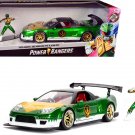 2002 Honda NSX Type R RHD Green Ranger Power Rangers 1/24 Diecast Jada