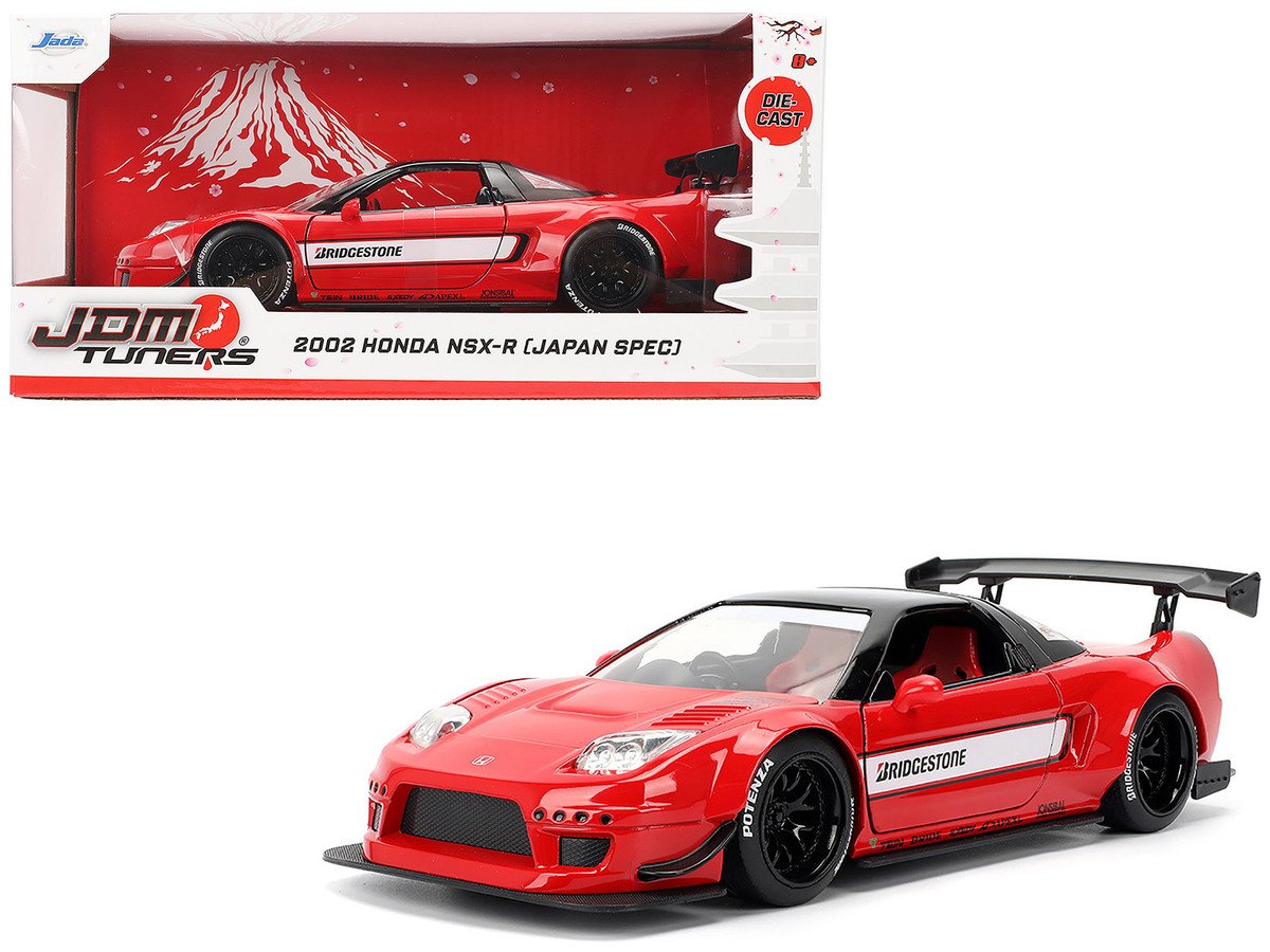 2002 Honda NSX-R RHD Bridgestone JDM Tuners 1/24 Diecast Jada